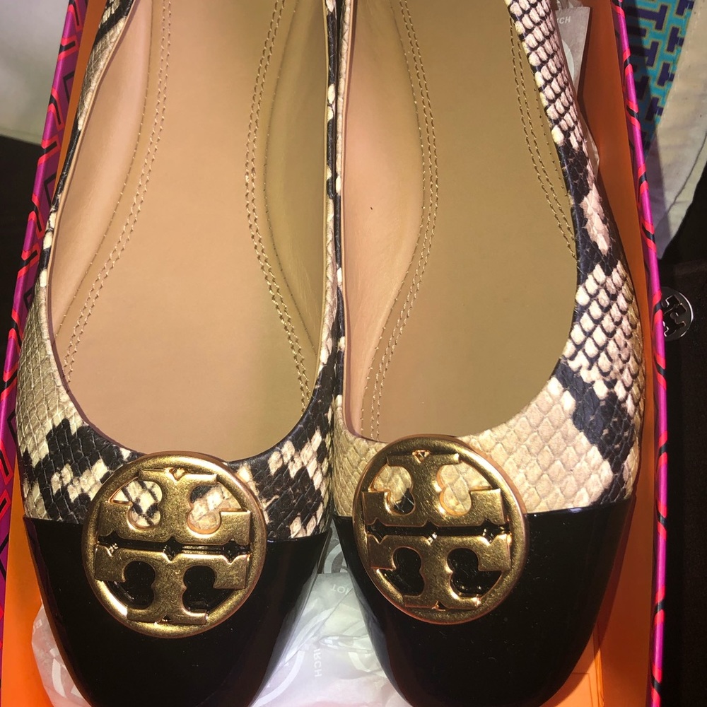 Tory Burch Chelsea Ballet Flats-Used Condition!